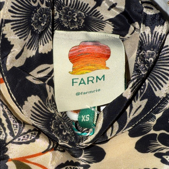 Farm Rio Romantic Garden Maxi Dress XM - Picture 9 of 9